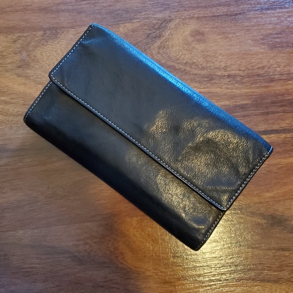 Handbags - Black trifold wallet